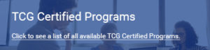 TCG Certification Program CTA